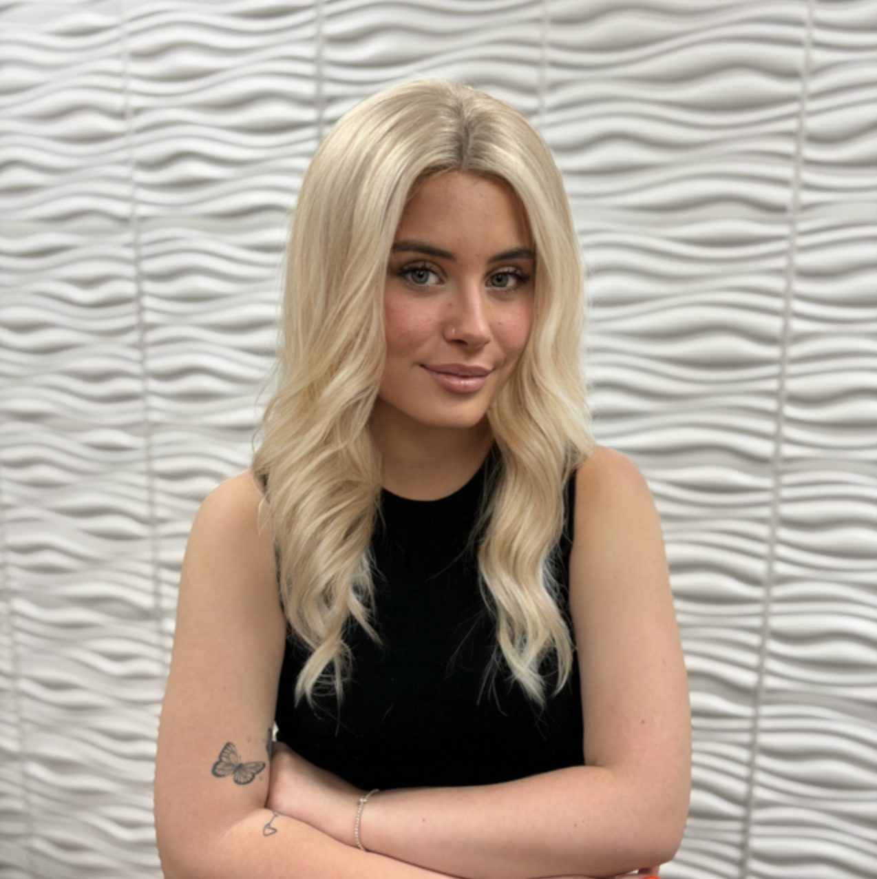 Mini wig 16” lace base 8*8 colour #60A