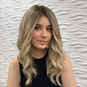 Mono Enhancer 16” base 5*5 colour #ash blonde root melt