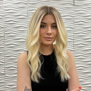 Mono Enhancer 16” base 5*5 colour #light blonde root melt