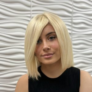 Silicone medical wig low density 14” colour #60