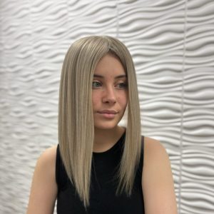 Silk Enhancer length 12” base 3*5 colour # salt & pepper