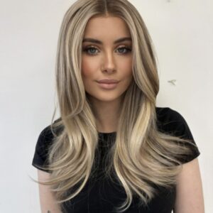 16” Ash Blonde premium synthetic wig