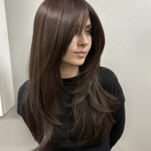 18” Premium lace front synthetic wig